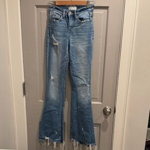 Vervet Light Blue Distressed Women's Jeans
